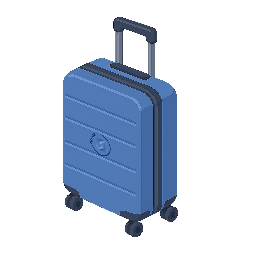 Maleta como empaque incorrecto